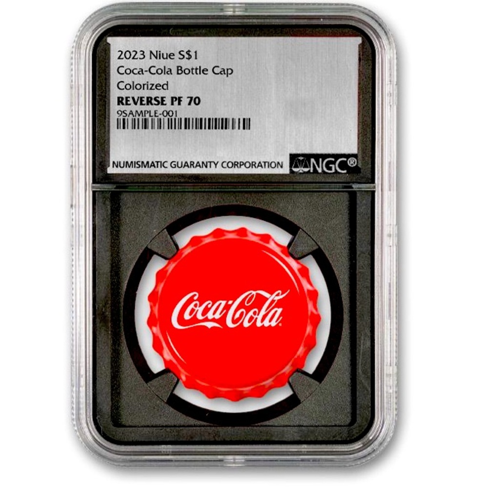 US Mint Silver Cola Bottle Cap